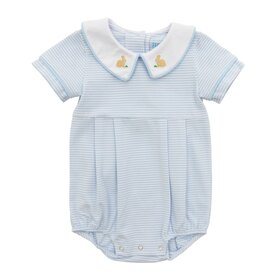 Itsy Bitsy Blue Stripe Bunny Bubble