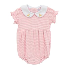 Itsy Bitsy Pink Stripe Bunny Bubble