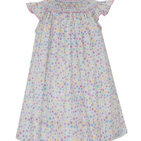 Petit Bebe Floral Chloe Angel Wing Bishop