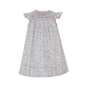 Petit Bebe Floral Chloe Angel Wing Bishop