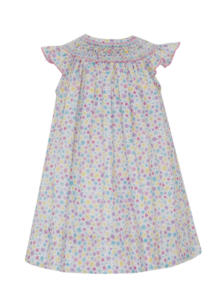 Petit Bebe Floral Chloe Angel Wing Bishop