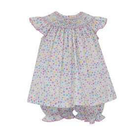 Petit Bebe Chloe Floral Angel Wing Bloomer Set