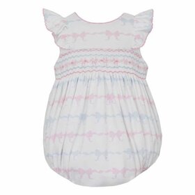 Petit Bebe Pink & Blue Bows Bubble