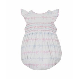 Petit Bebe Pink & Blue Bows Bubble