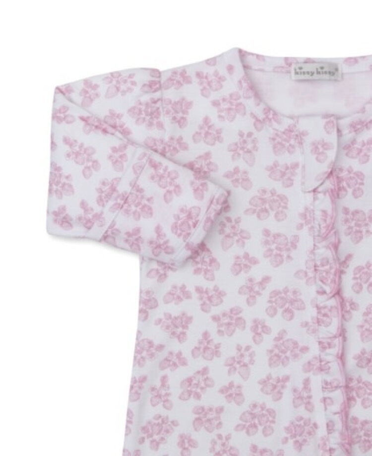 Kissy Kissy Simply Strawberries Zip Footie