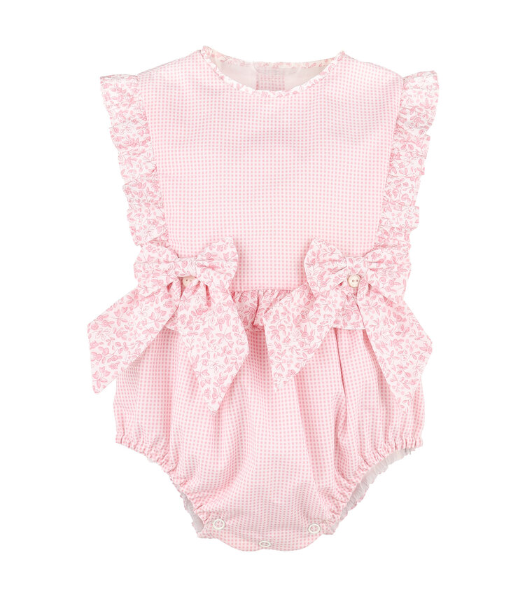 Sophie & Lucas Pink Floral Blooms Bubble