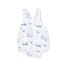 Angel Dear Blue Baby Golf Carts Sunsuit