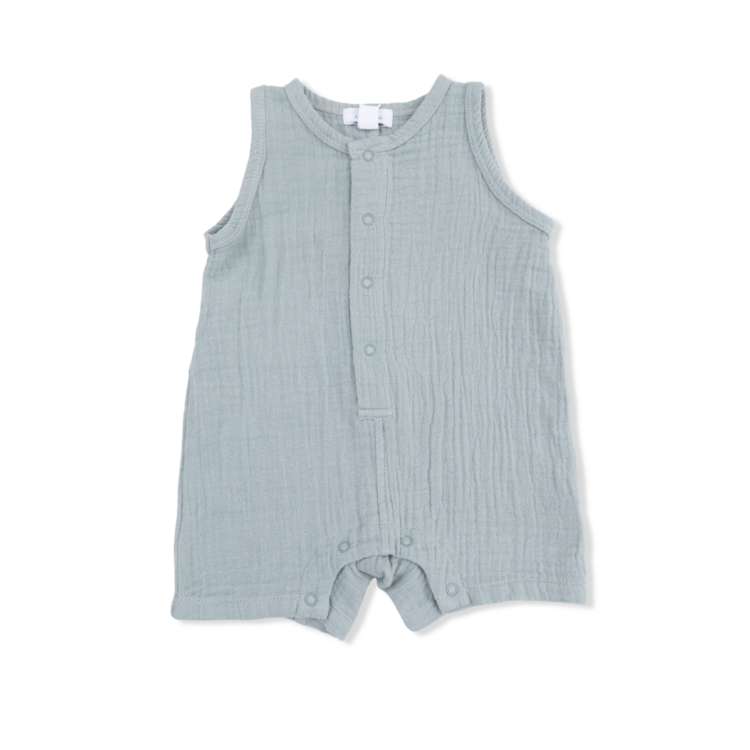 Angel Dear Jadeite Muslin Shortie Romper