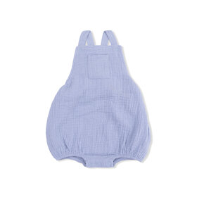 Angel Dear Blue Blizzard Muslin Sunsuit