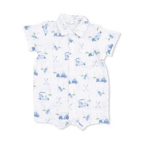 Angel Dear Blue Baby Golf Carts Polo Shortie