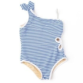 Shade Critters 1pc - ribbed daisy cut out - cobalt stripe