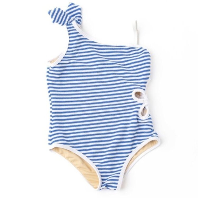 Shade Critters 1pc - ribbed daisy cut out - cobalt stripe