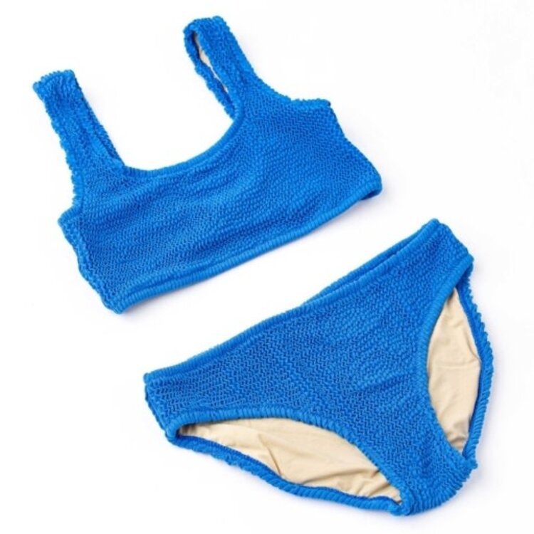 Shade Critters 2pc - crinkle - cobalt blue