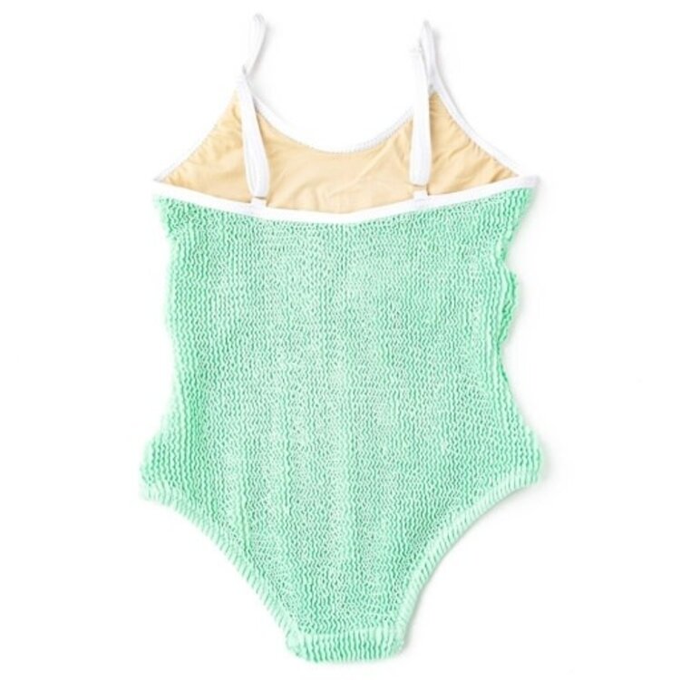Shade Critters Mint Seashell Crinkle Swimsuit