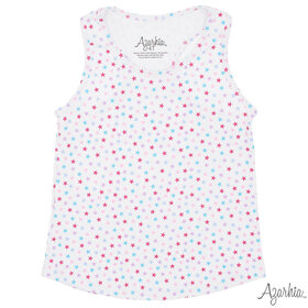 Azarhia Pastel Stars Printed Tank