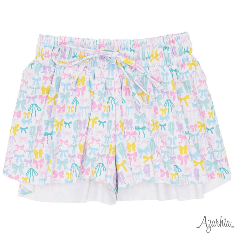 Azarhia Pastel Bows Butterfly Shorts