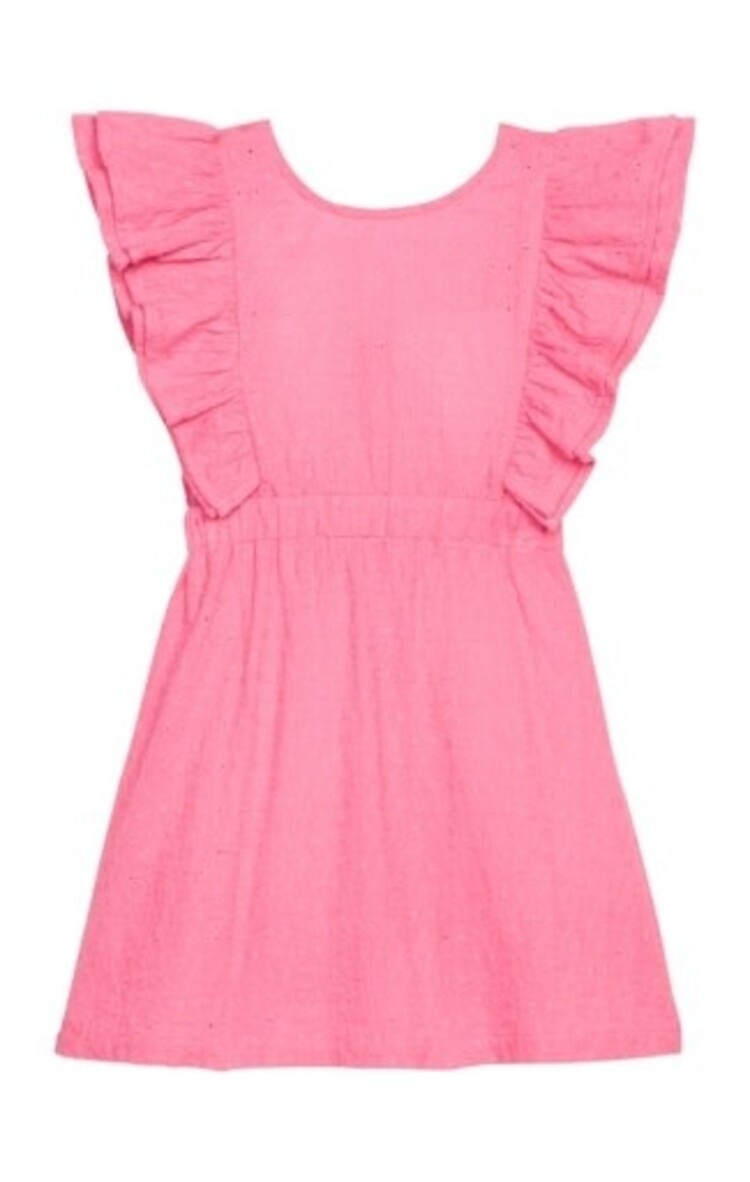Bisby Taffy Pink Embroidery Sadie Dress
