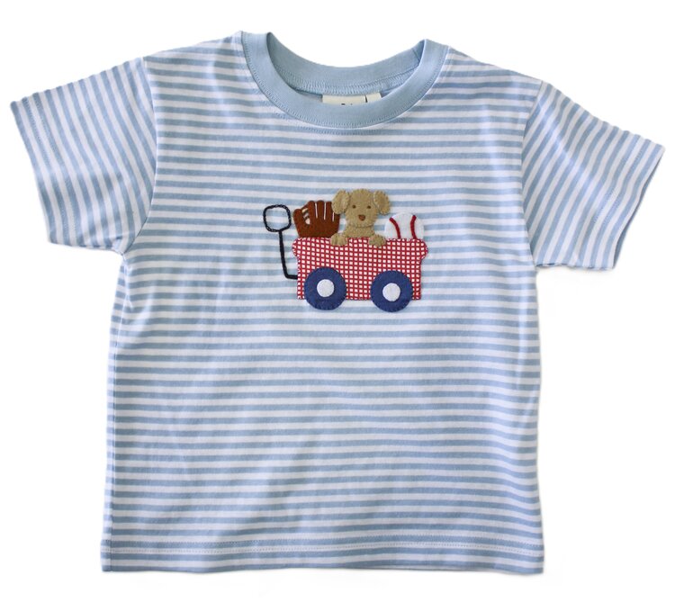 Luigi Kids Baseball Puppy in Wagon