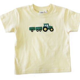 Luigi Kids Yellow Tractor Shirt