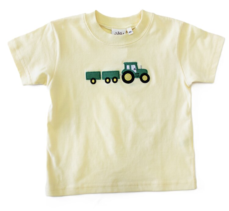 Luigi Kids Yellow Tractor Shirt