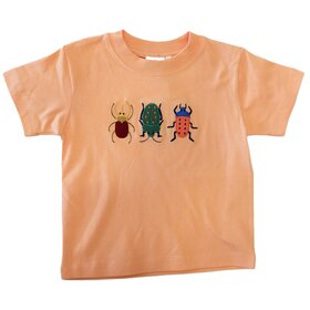 Luigi Kids Three Beatles Orange Shirt