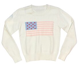 Theme Tiegan American Flag Sweater