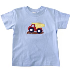 Luigi Kids Blue Dump Truck Shirt