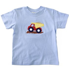 Luigi Kids Blue Dump Truck Shirt