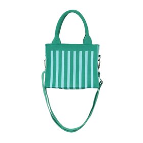 Katydid Striped Structured Mini Tote
