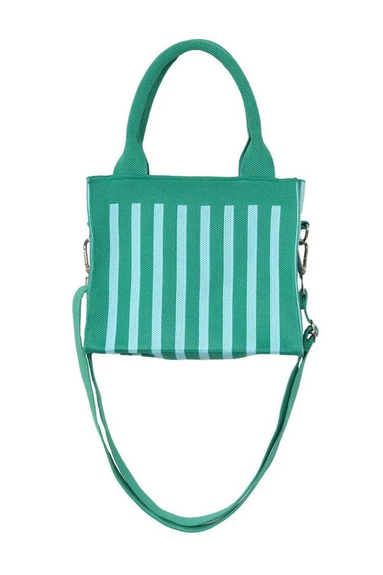 Katydid Striped Structured Mini Tote