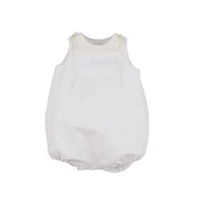 Luli&Me Pink Pique Collared Bubble