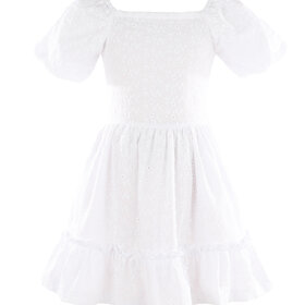 Gabby White Marley Dress