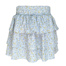 Pleat Blue Ditsy Abby Skort