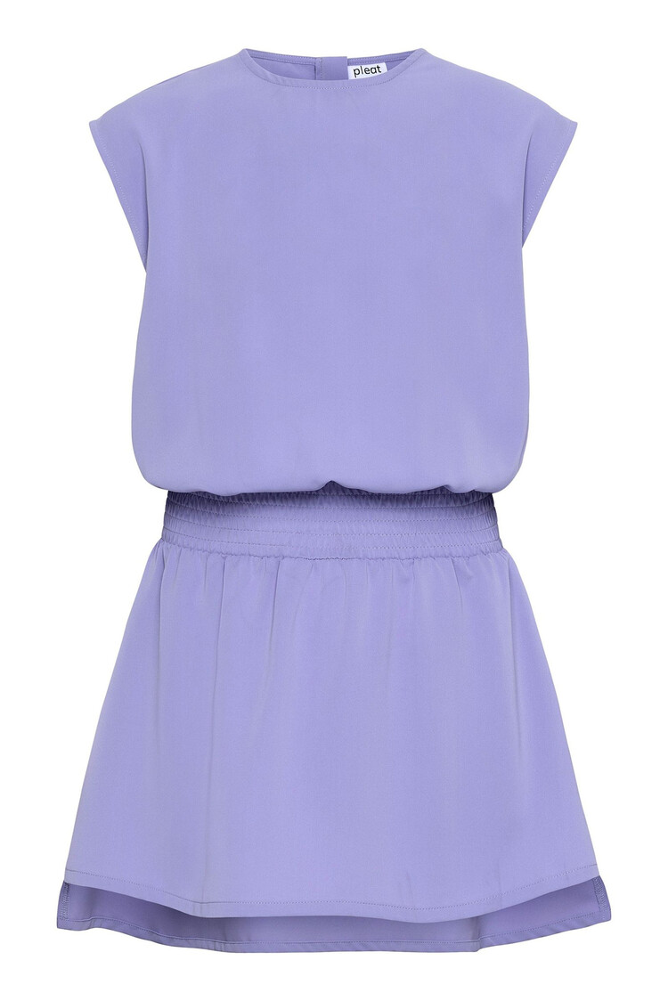 Pleat Very Peri Josie Dress