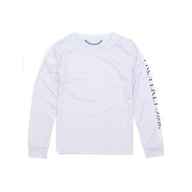 Properly Tied White Tidal Rashguard