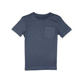 Properly Tied Dusk Blue SS Ravine Pocket Tee