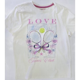 Paper Flower Love Tennis Club Tee