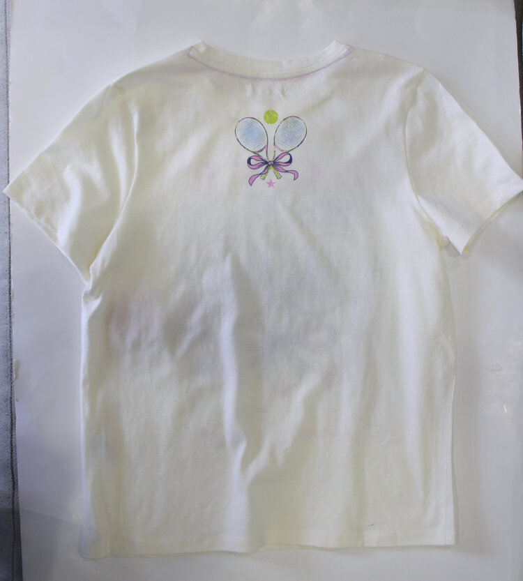 Paper Flower Love Tennis Club Tee