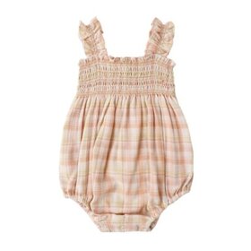 Rylee + Cru Inc. JULIA ROMPER SUMMER PLAID