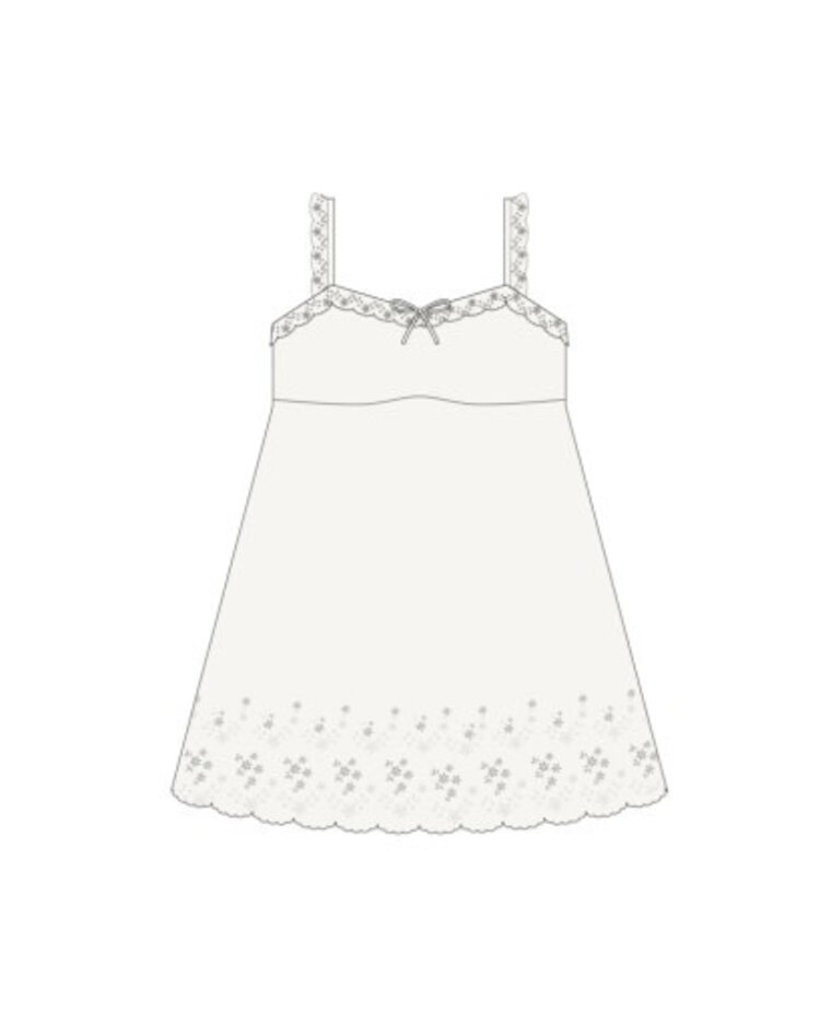 Rylee + Cru Inc. TEEN IDA MINI DRESS IVORY