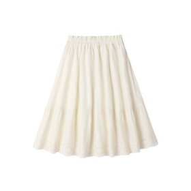 Rylee + Cru Inc. ROSE MAXI SKIRT IVORY