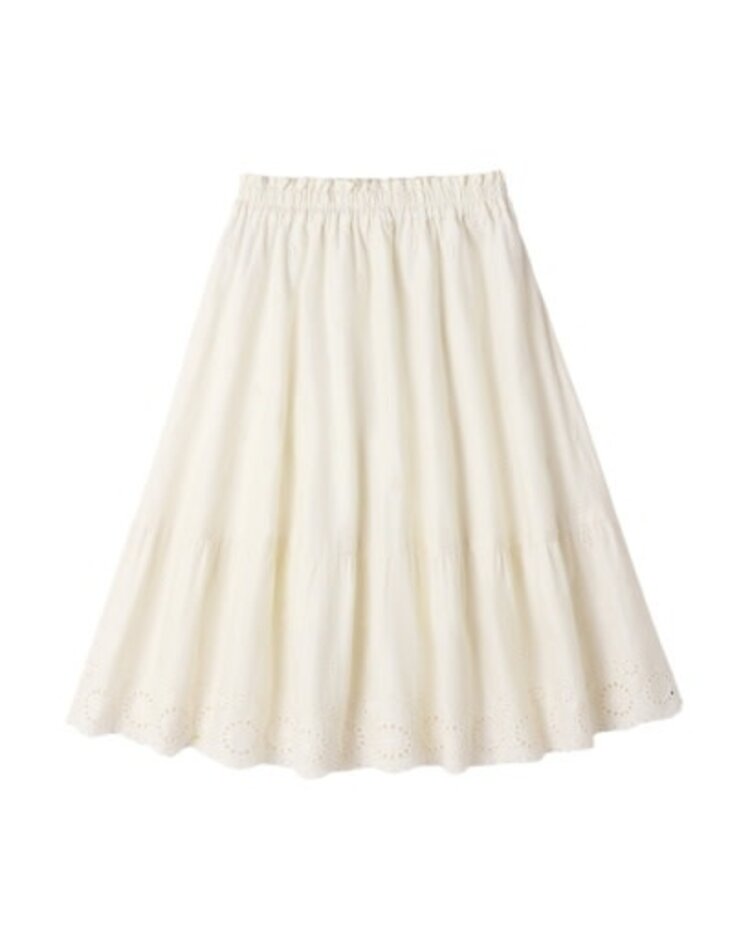 Rylee + Cru Inc. ROSE MAXI SKIRT IVORY