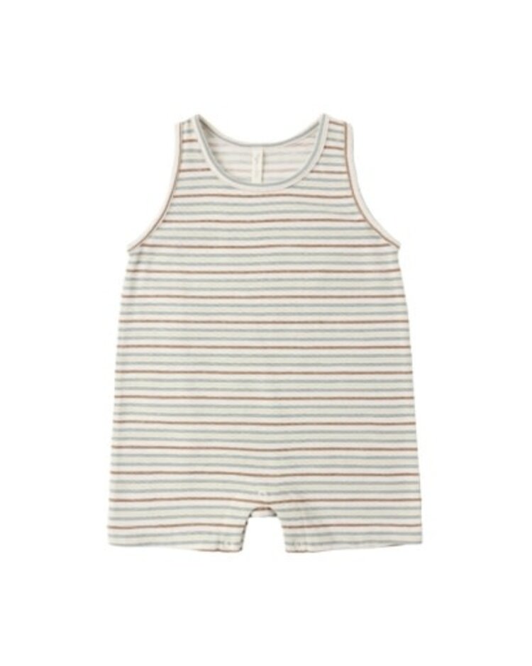 Rylee + Cru Inc. SLEEVELESS ONE-PIECE VINTAGE STRIPE