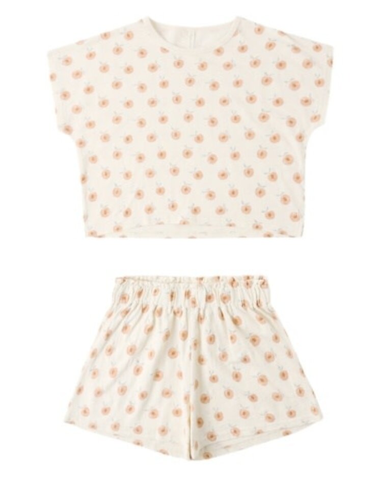 Rylee + Cru Inc. RAEGAN SET PEACHES