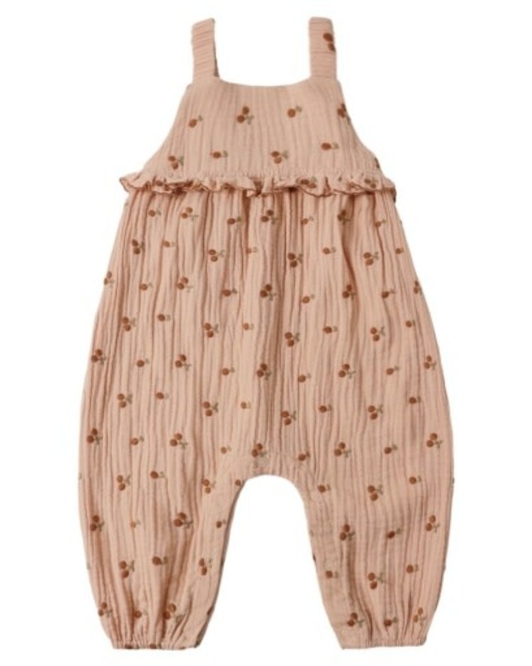 Rylee + Cru Inc. KINSLEY JUMPSUIT CHERRY