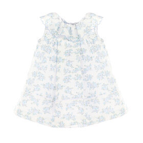 Sophie & Lucas Lilac Floral Bluffs Ruffle Dress