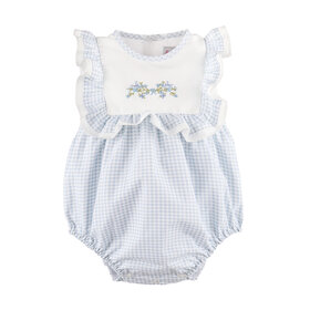 Sophie & Lucas Blue Garden Club Ruffle Bubble