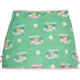 Little English Pink Paws on Par Skort