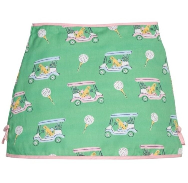 Little English Pink Paws on Par Skort