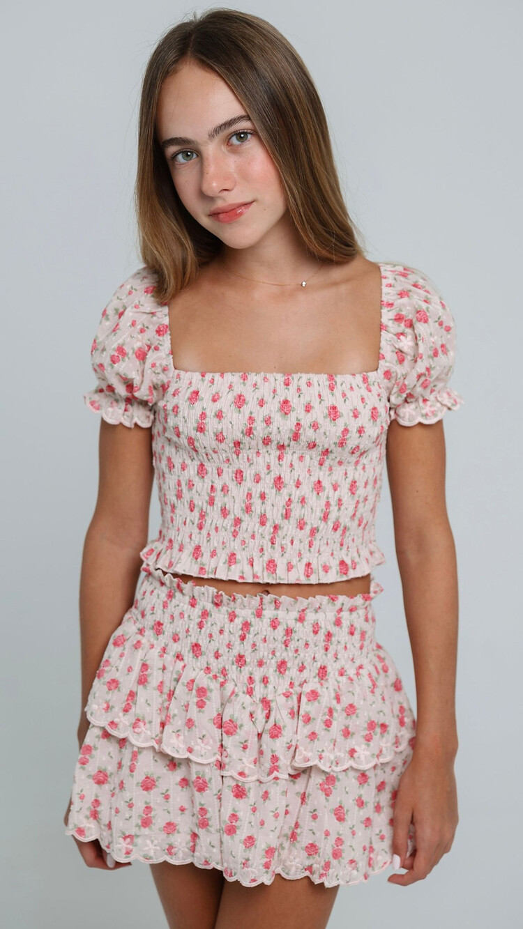 Summer Loving Petit Rose Eden Top
